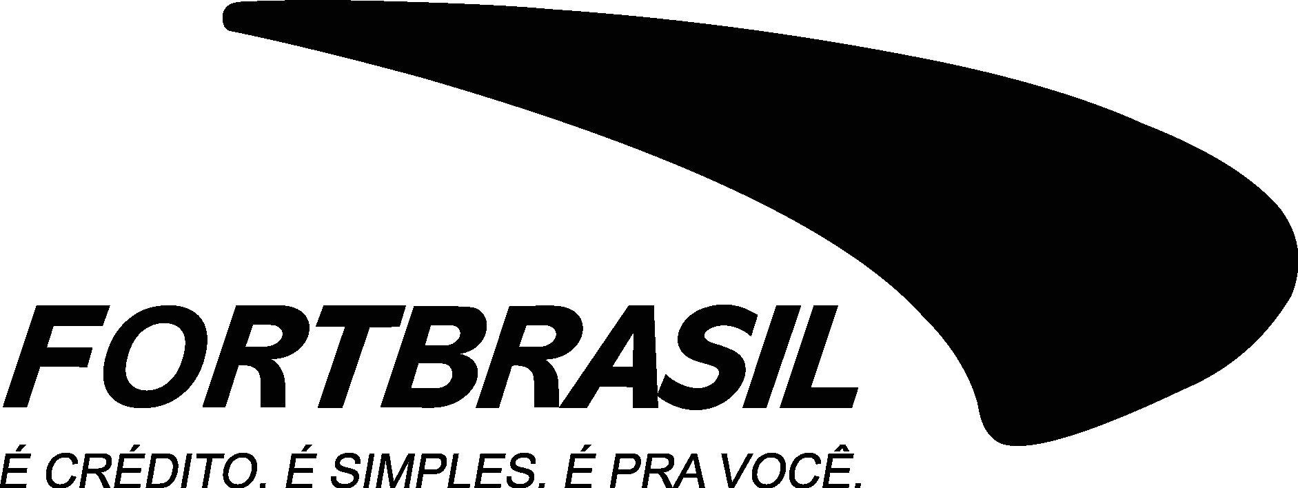 FortBrasil Black Logo Vector Logo